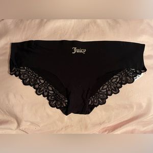 Never Worn L Black Juicy Courure Underwear